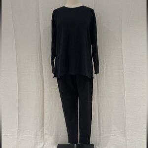 Smash + Tess Keep It Cozy Set in Midnight Black Size S